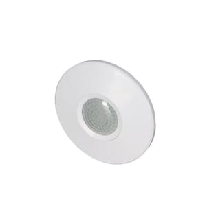PEREL - Détecteur de mouvement PIR pour montage au plafond, blanc