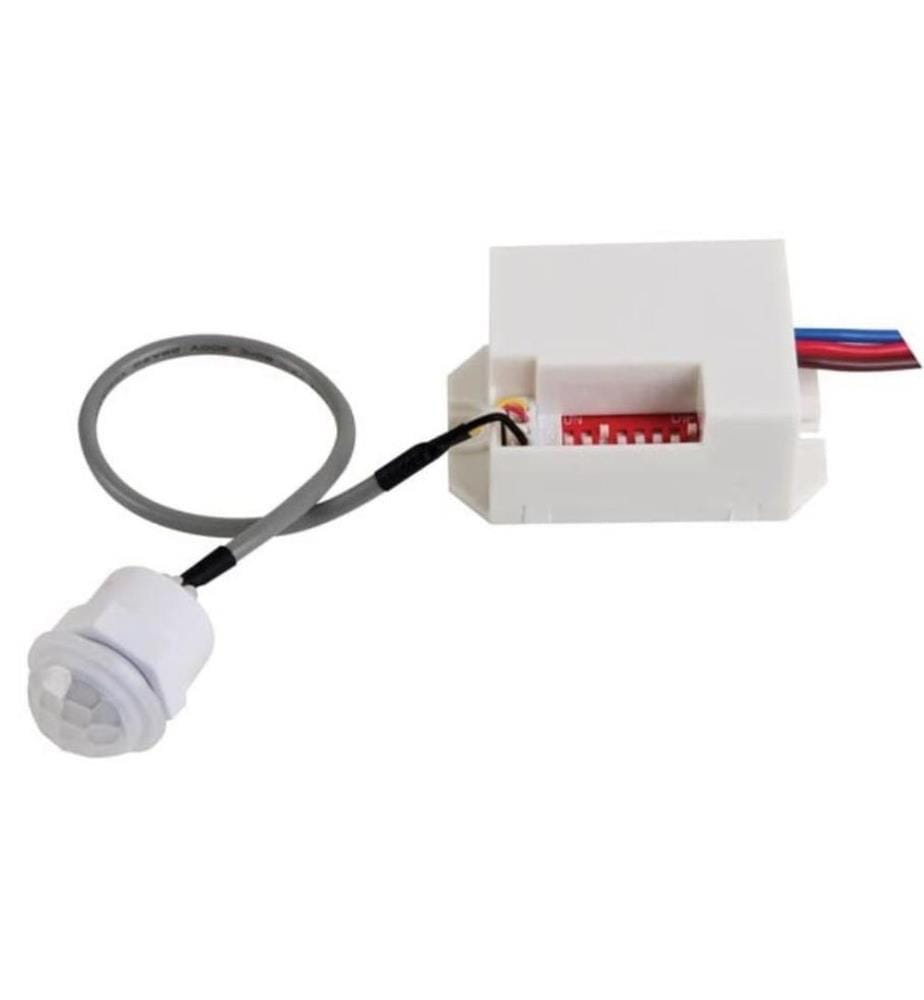 PEREL - Détecteur de mouvement PIR Blanc EMS106