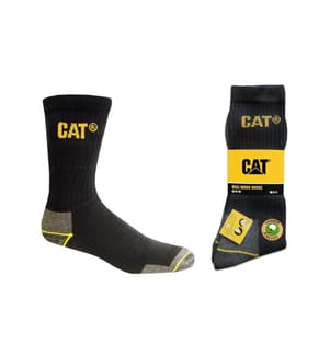 CAT - Arbeitssocken Workwear 3 Paar Schwarz