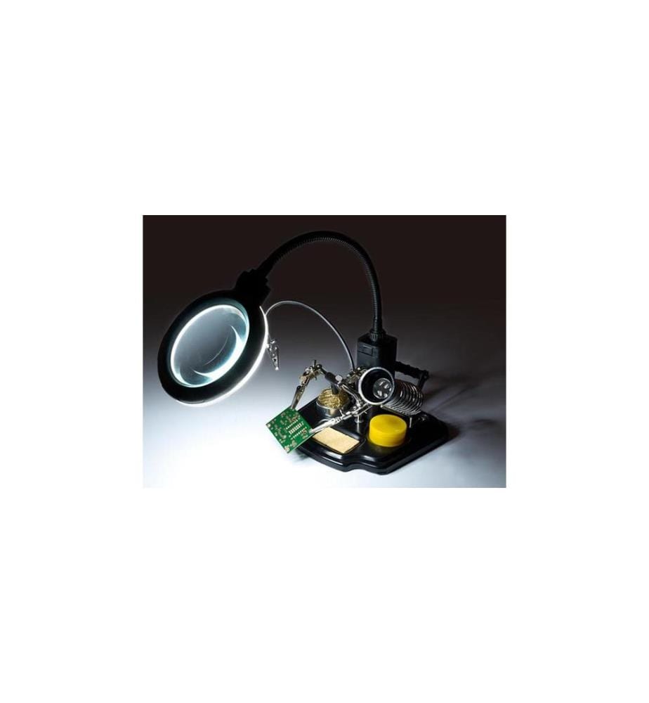 VELLEMAN - Aide au soudage avec loupe grossissement 3x