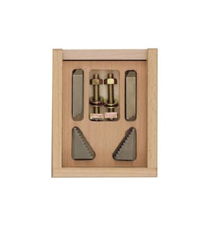 PROXXON - Jeux d'accessoires Pinces pour marchepieds, 1 paire