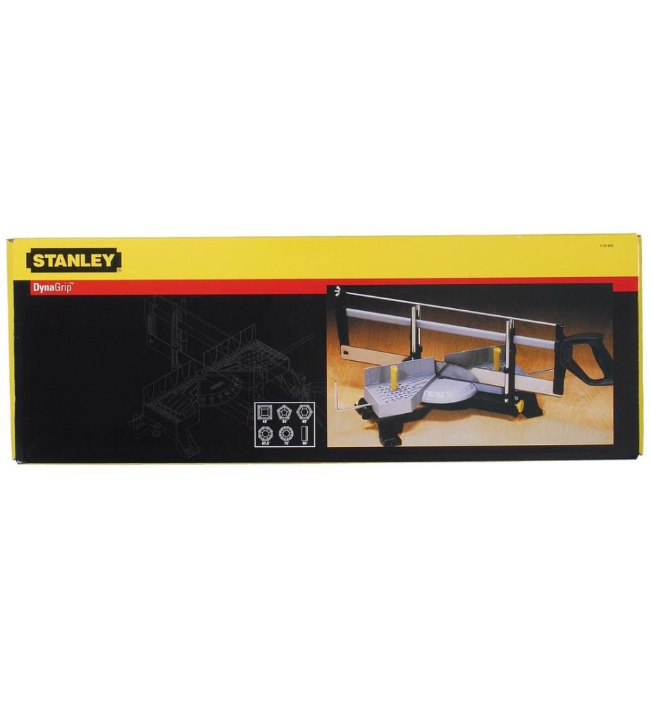 STANLEY - Scie à main avec boîte à onglets, 560 mm