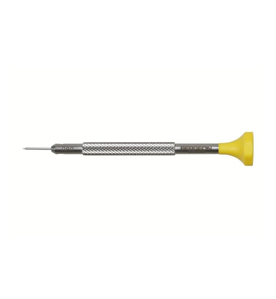 WATCHTOOLS - Tournevis 0.8 mm Jaune, fendu