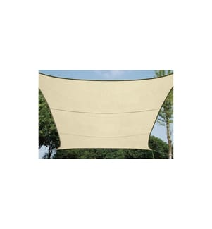PEREL - Sonnensegel 360 cm, Quadratisch