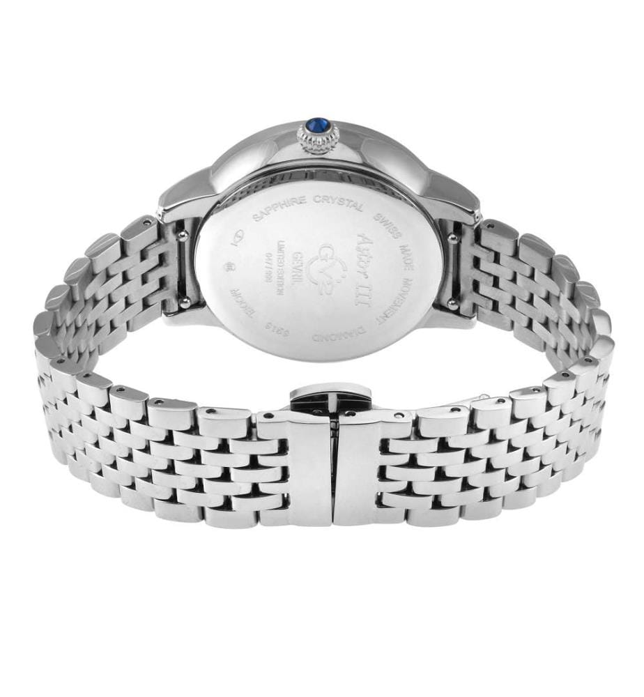 Quarzuhr Astor III mit Edelstahlarmband - Silber