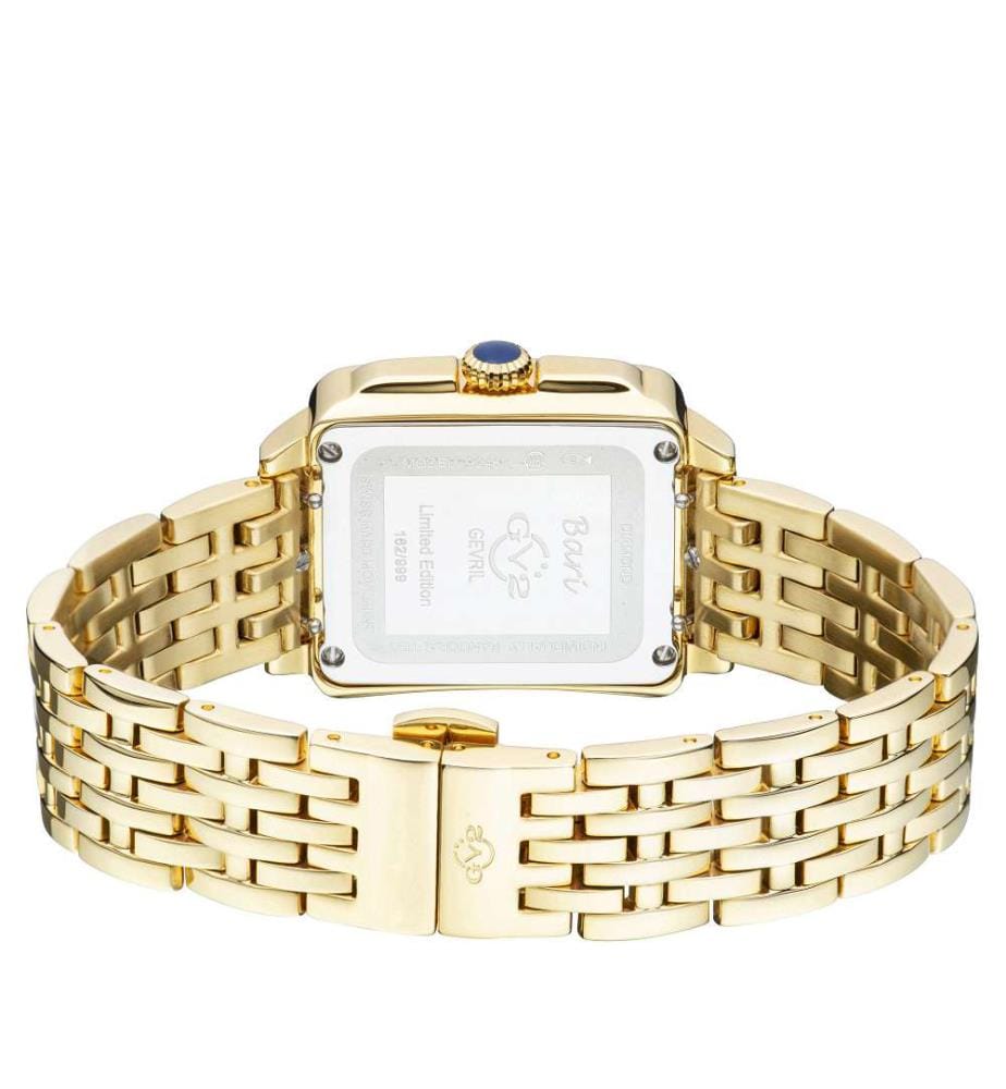 Quarzuhr Bari Tortoise mit Edelstahlarmband - Gold - 30 x 34 mm