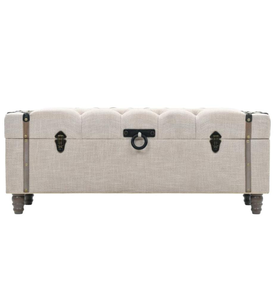 Ensemble de bancs de rangement 3 pcs Bois massif et acier