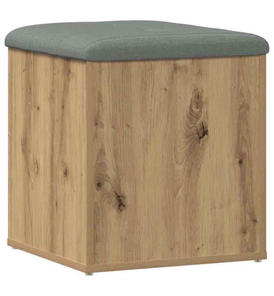Sitzbank mit Stauraum Artisan-Eiche 42x42x45 cm Holzwerkstoff