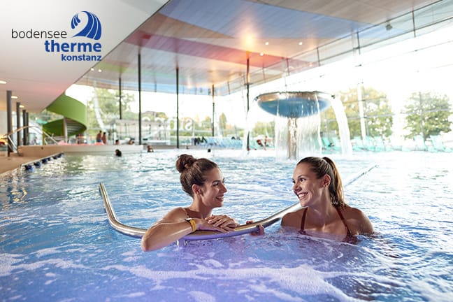 Eintritt in die Bodensee Therme Konstanz – optional mit Sauna