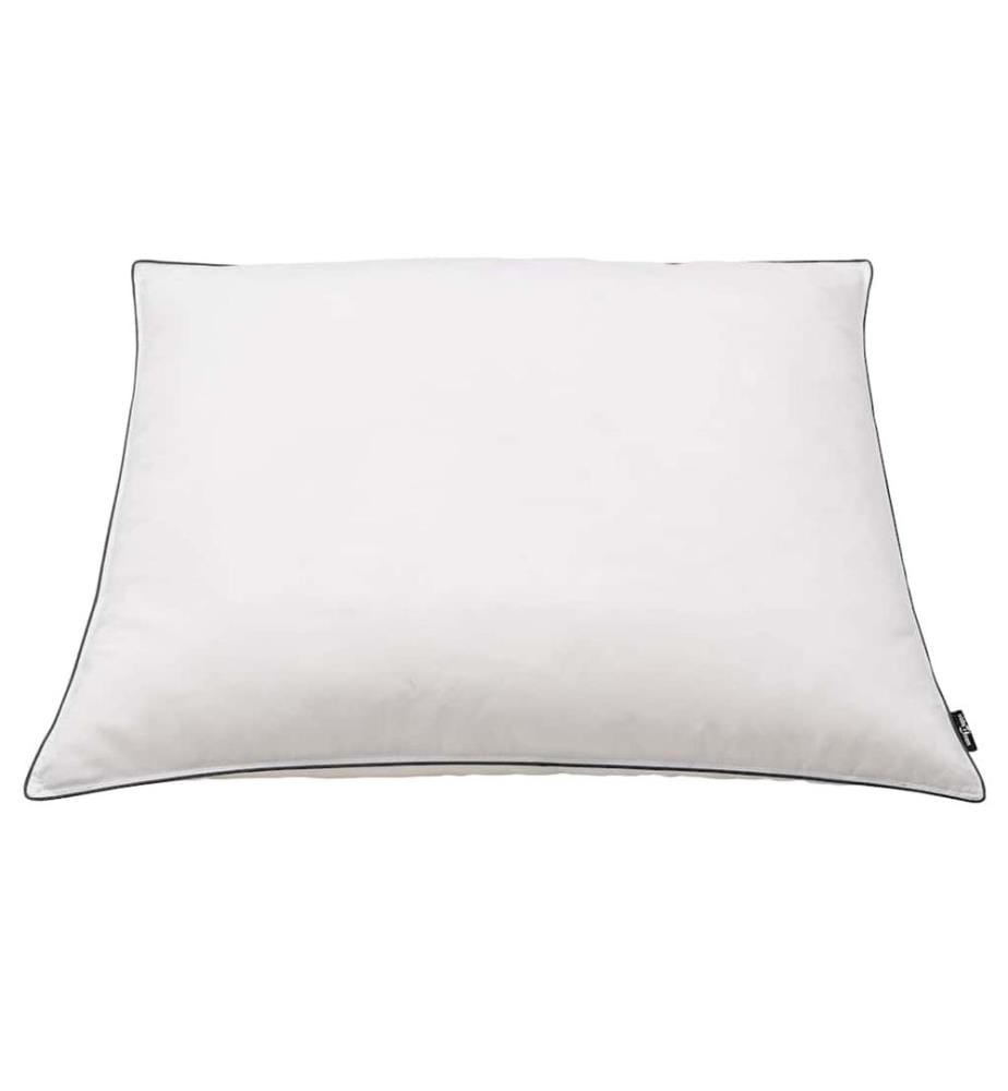 Kissen 2 Stk. Daunen-/Federfüllung Schwer 70x60 cm Weiss