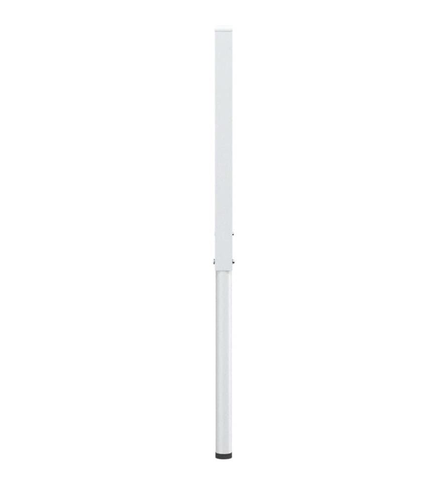 Cadres d'établi réglables 2 pcs Métal 55x(69-95,5) cm Gris