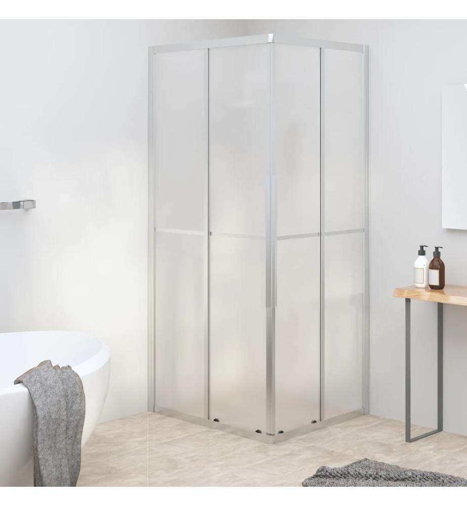 Duschkabine ESG Matt 90x70x180 cm