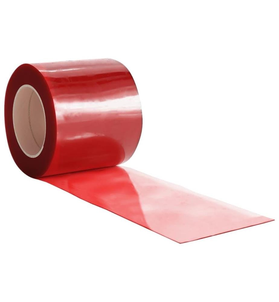Türvorhang Rot 200x1,6 mm 50 m PVC