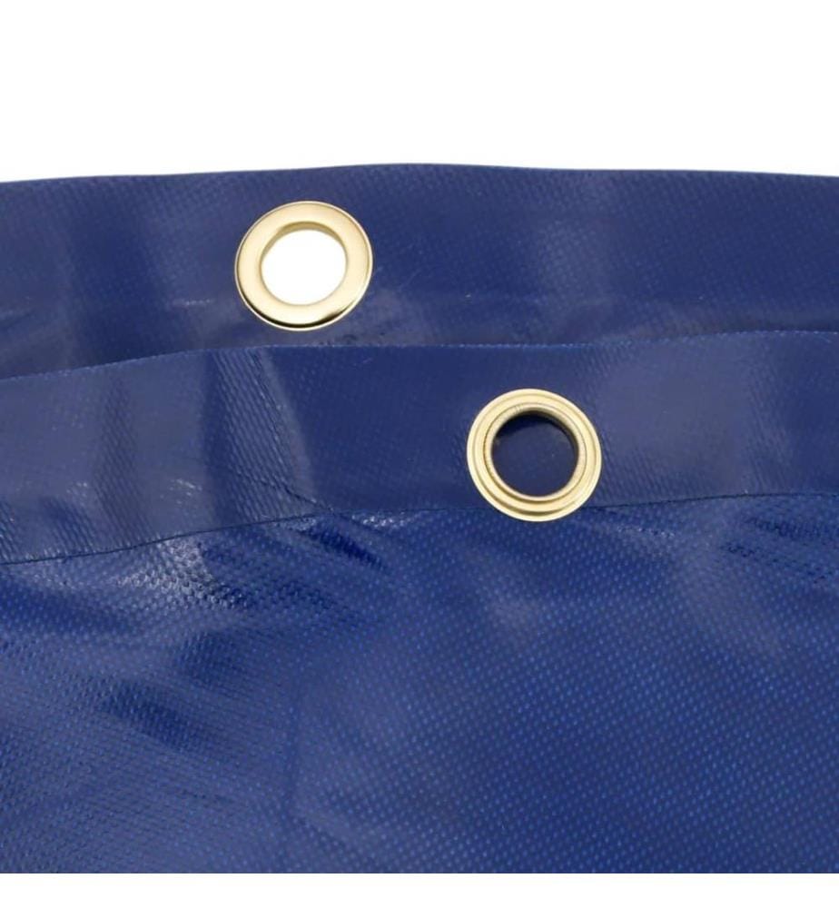 Bâche bleu 5x7 m 650 g/m²