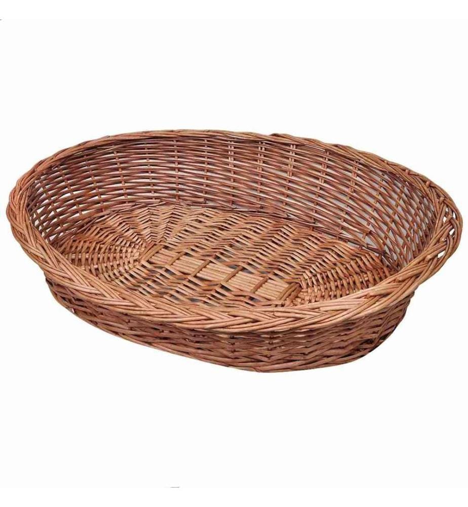 Hundebett aus Weide Natur 90 cm