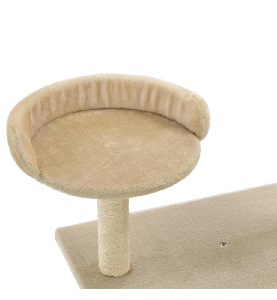 Katzen-Kratzbaum Sisal 95 cm Beige