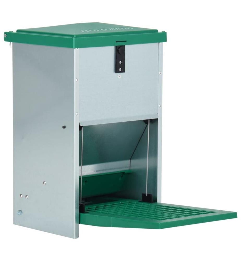 Geflügel-Futterautomat Feedomatic mit Pedal 8 kg