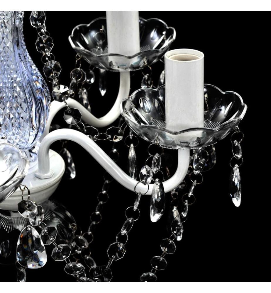 Kronleuchter 5-flammig Transparent