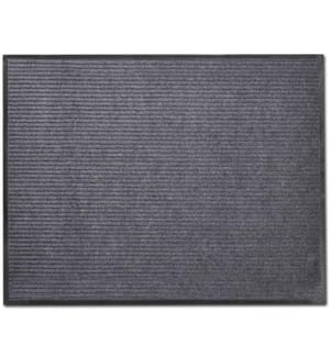 Graue PVC Türmatte 120 x 180 cm