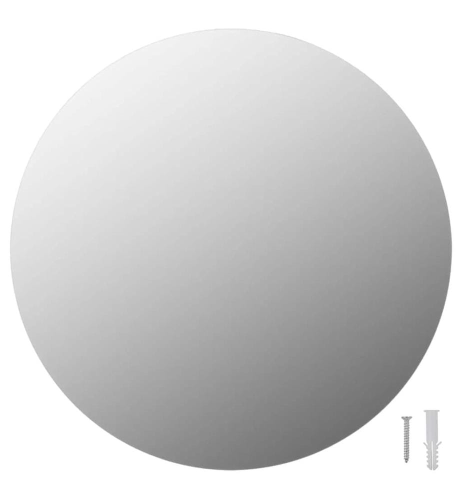 Wandspiegel 40 cm Rund Glas