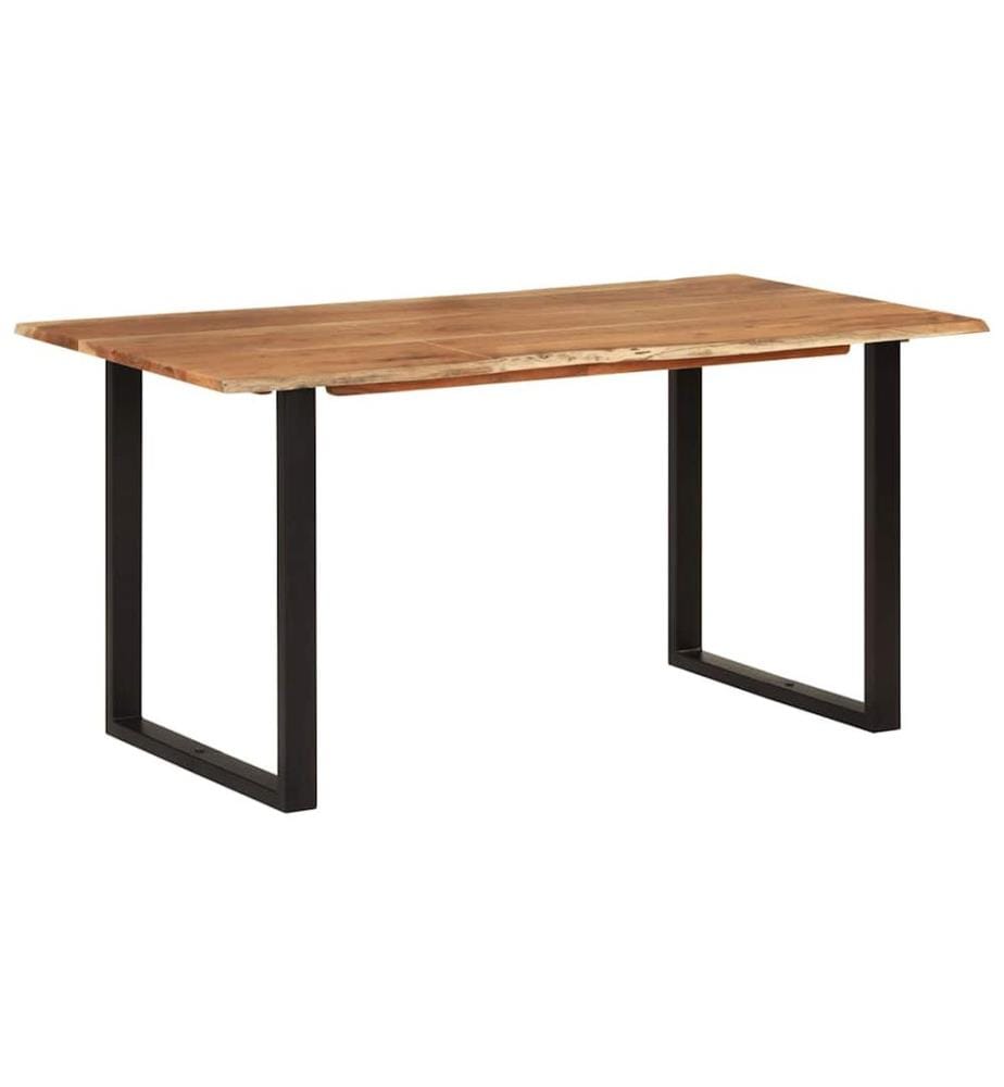 Esstisch 154x80x76 cm Massivholz Akazie