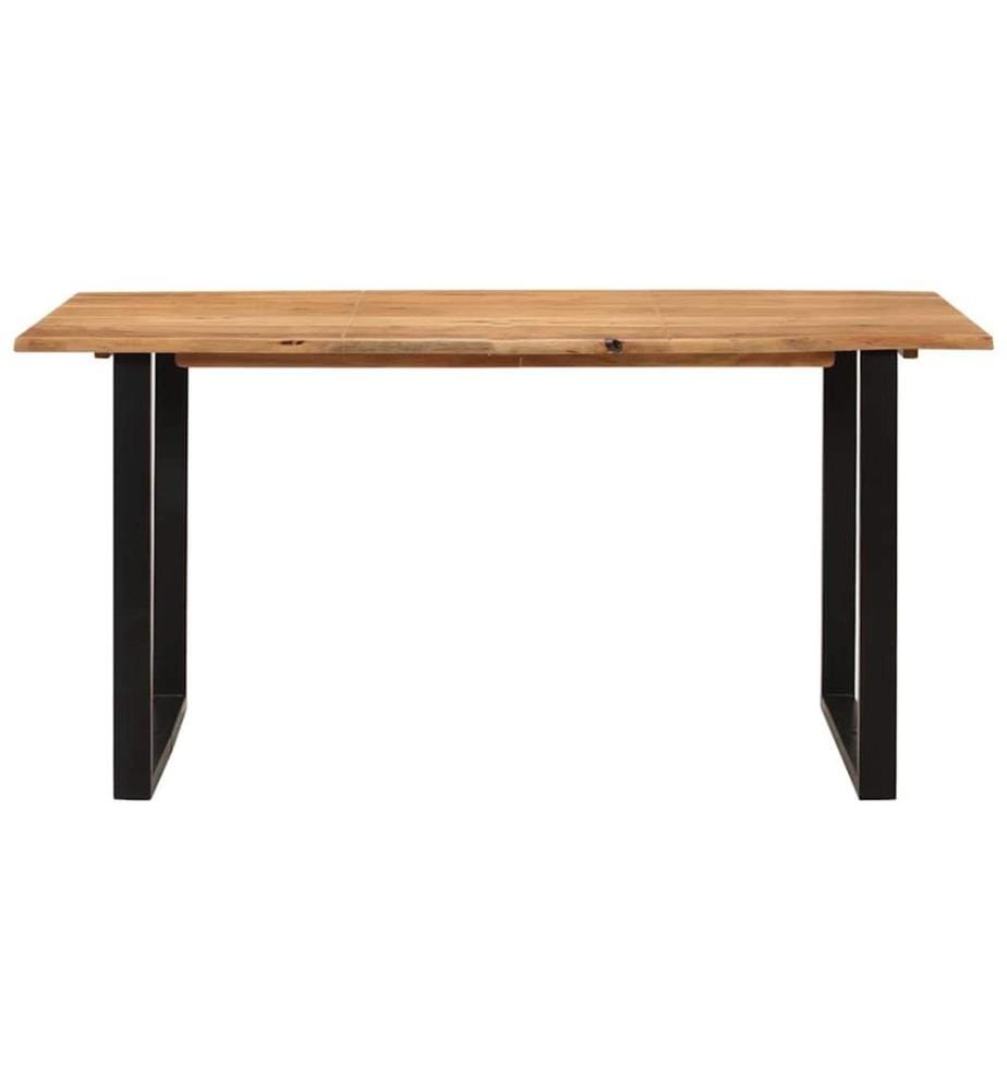 Esstisch 154x80x76 cm Massivholz Akazie