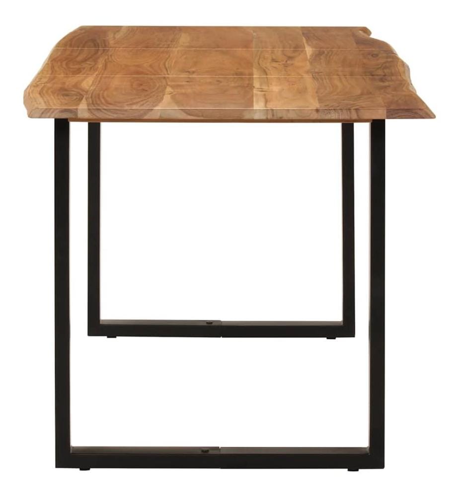Esstisch 154x80x76 cm Massivholz Akazie