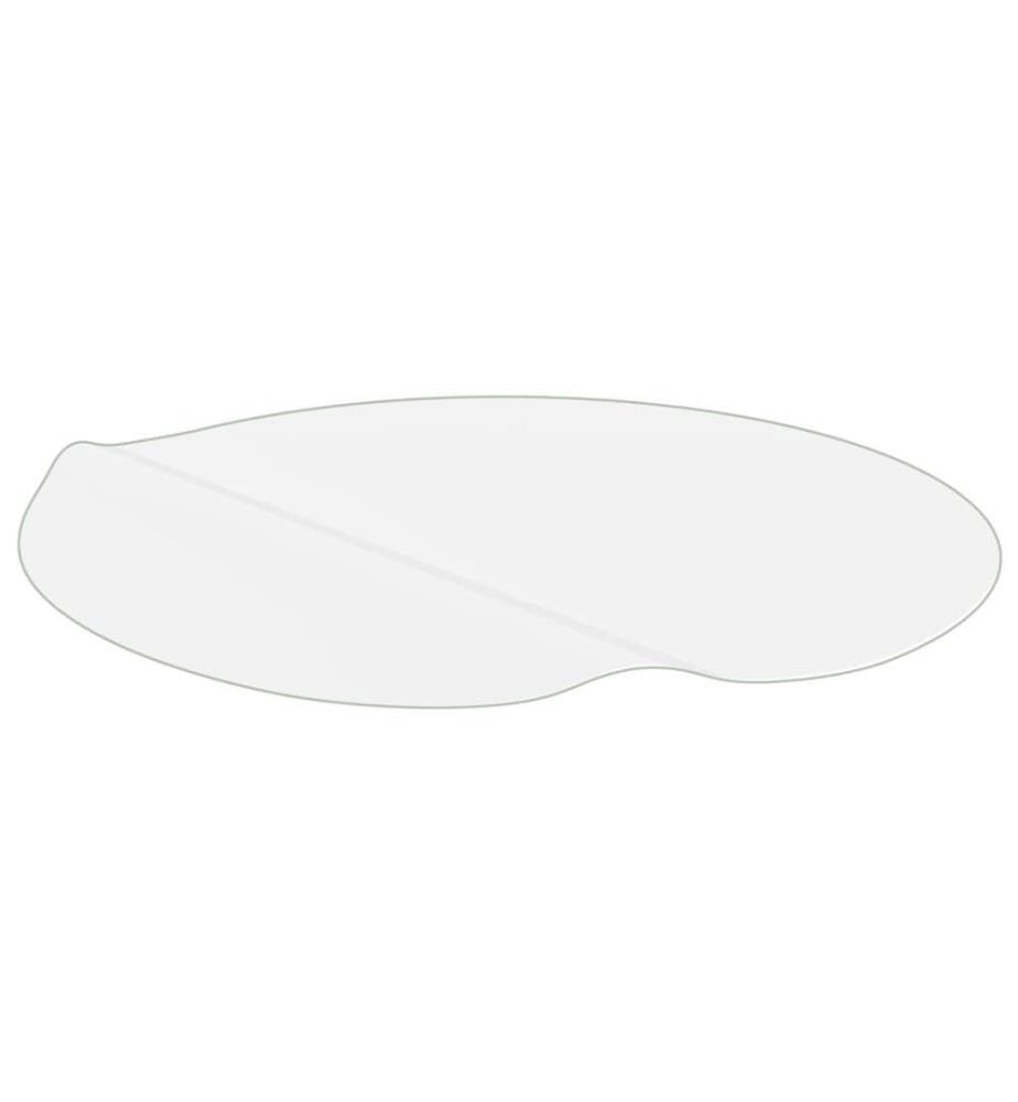 Protecteur de table transparent Ø 120 cm 1,6 mm PVC