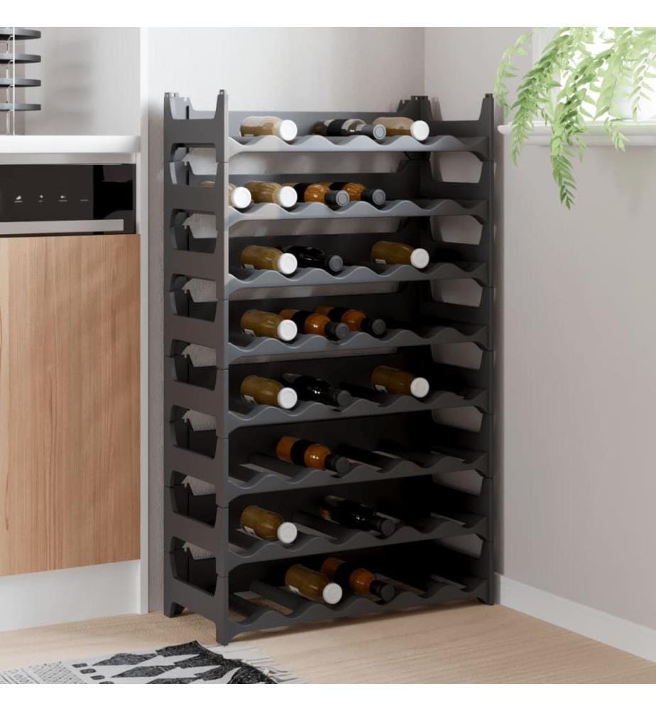 Weinregal für 48 Flaschen PP Stapelbar