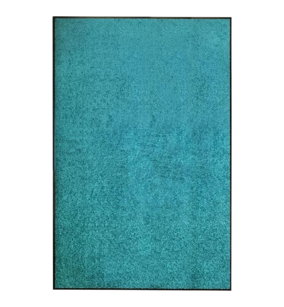 Fussmatte Waschbar Cyan 120x180 cm