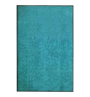 Fussmatte Waschbar Cyan 120x180 cm