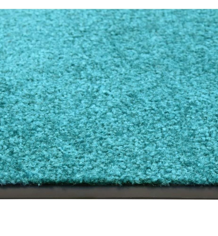 Fussmatte Waschbar Cyan 120x180 cm