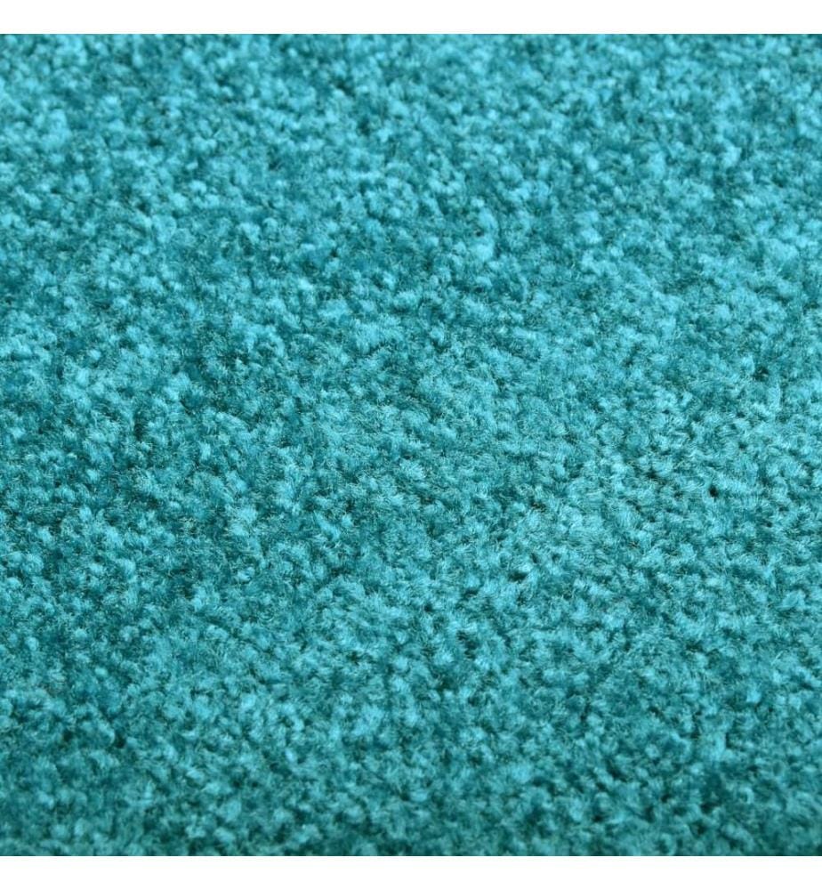 Fussmatte Waschbar Cyan 120x180 cm