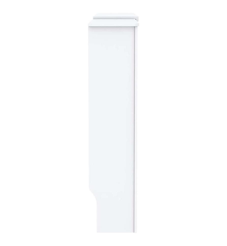 Cache-radiateur MDF Blanc 205 cm