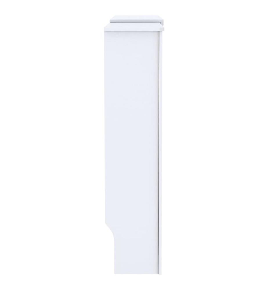 Cache-radiateur MDF Blanc 205 cm