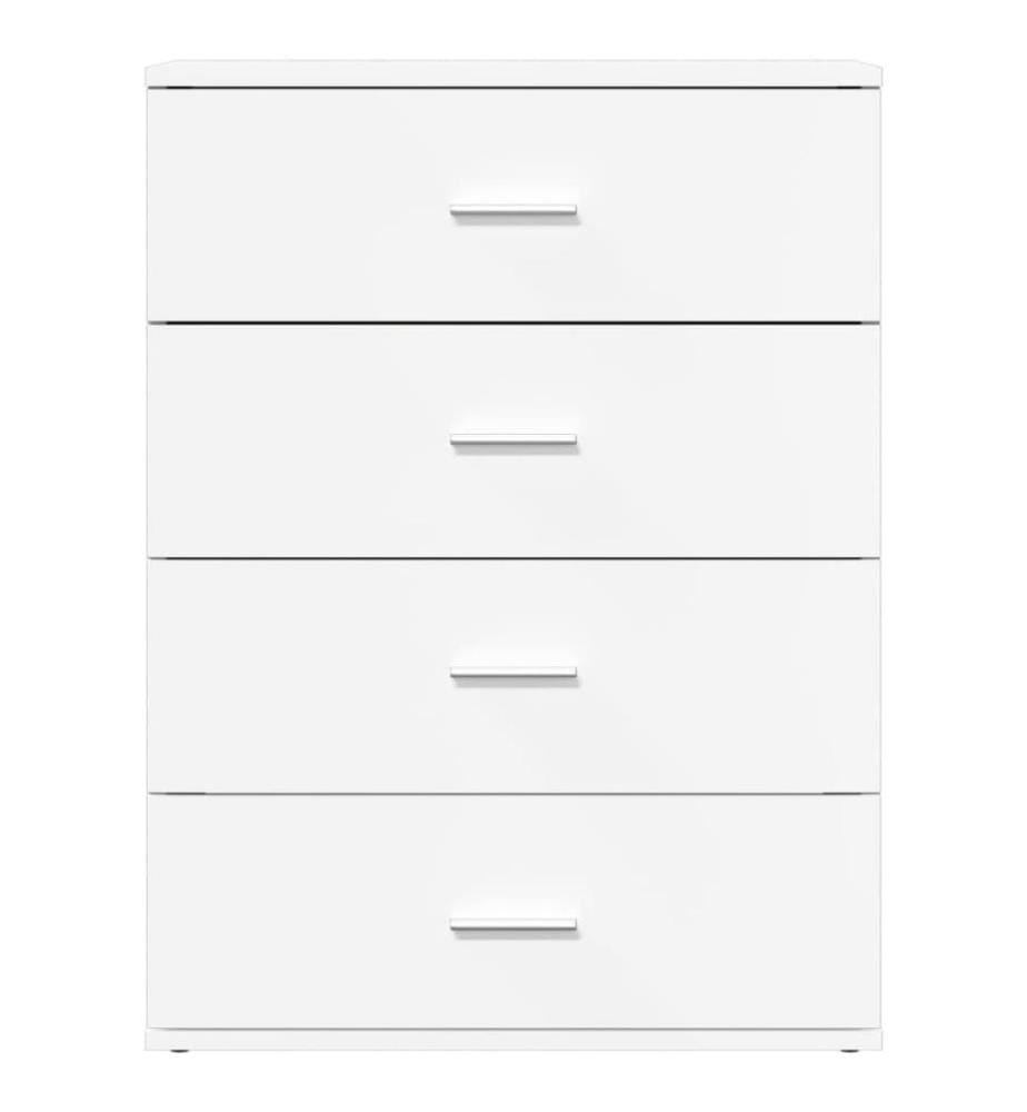 Sideboards 2 Stk. Weiss 60x39x80 cm Holzwerkstoff