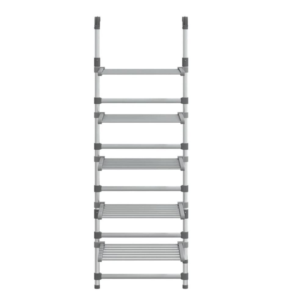 Séchoir à linge suspendu à 5 niveaux Aluminium