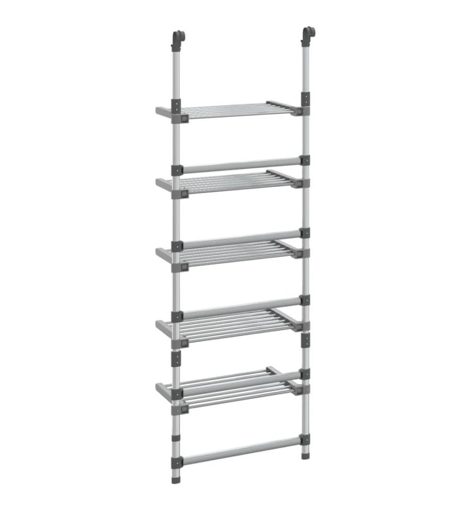 Séchoir à linge suspendu à 5 niveaux Aluminium