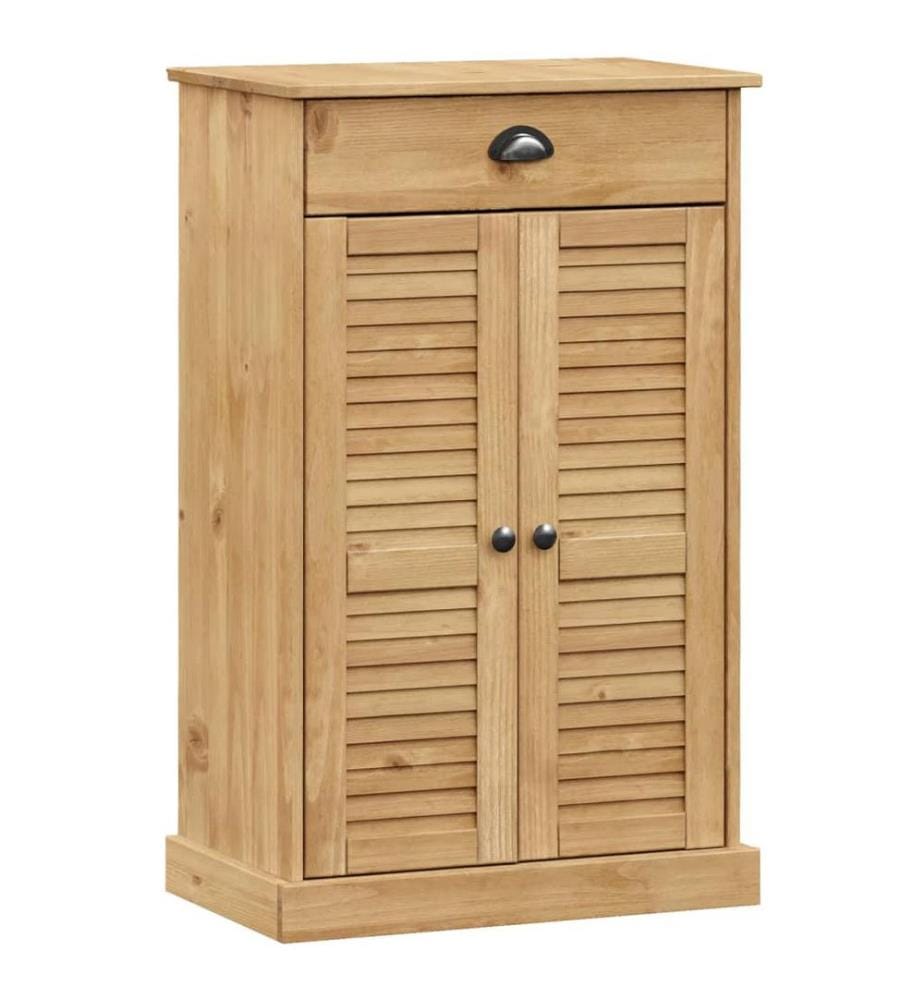 Schuhschrank VIGO 60x35x96 cm Massivholz Kiefer