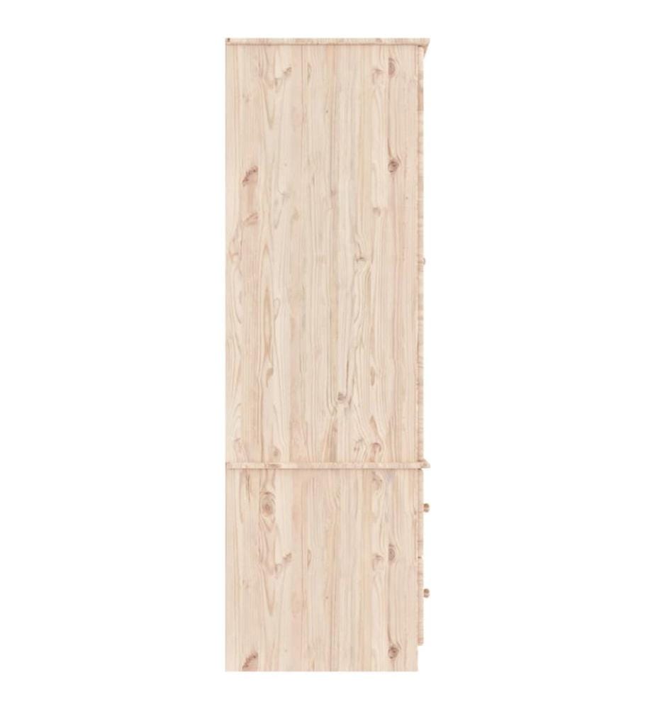 Kleiderschrank ALTA 90x55x170 cm Massivholz Kiefer