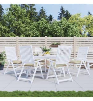 Palettenkissen 6 Stk. Beige 50x50x7 cm Oxford-Gewebe