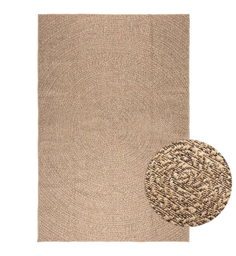 Tapis ZIZUR 200x290 cm aspect de jute intérieur et extérieur