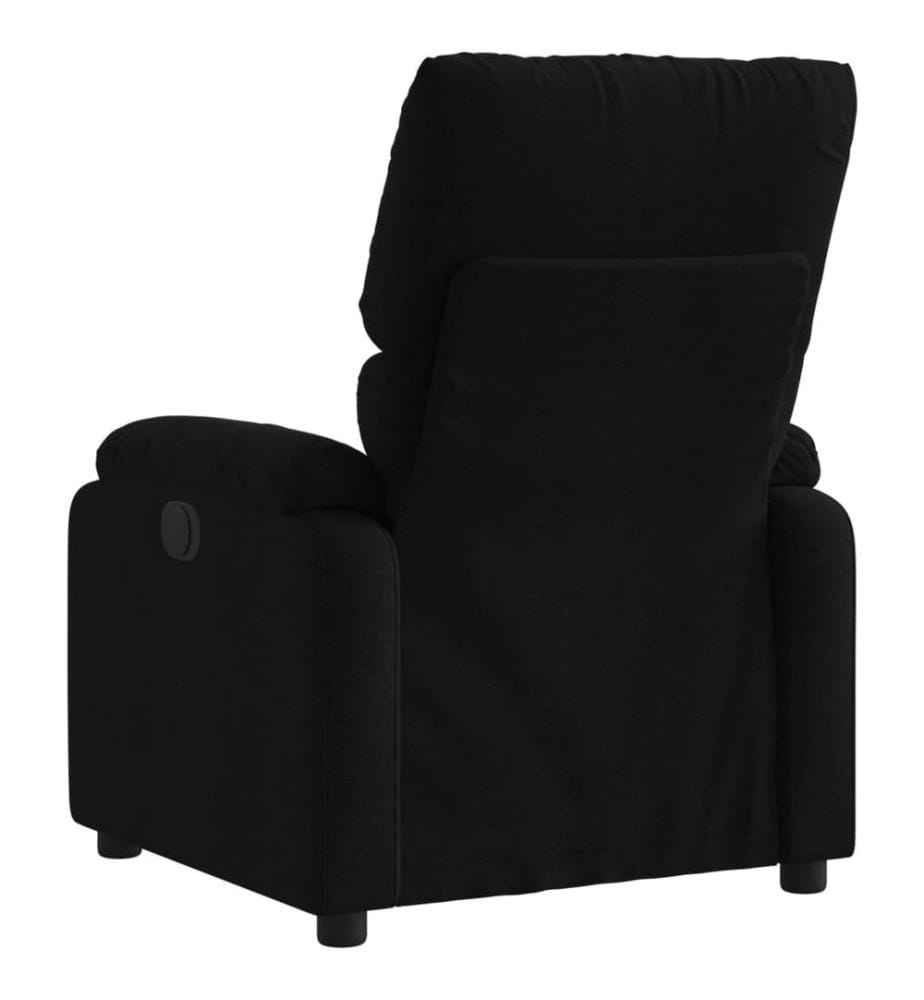 Fauteuil inclinable Noir Tissu