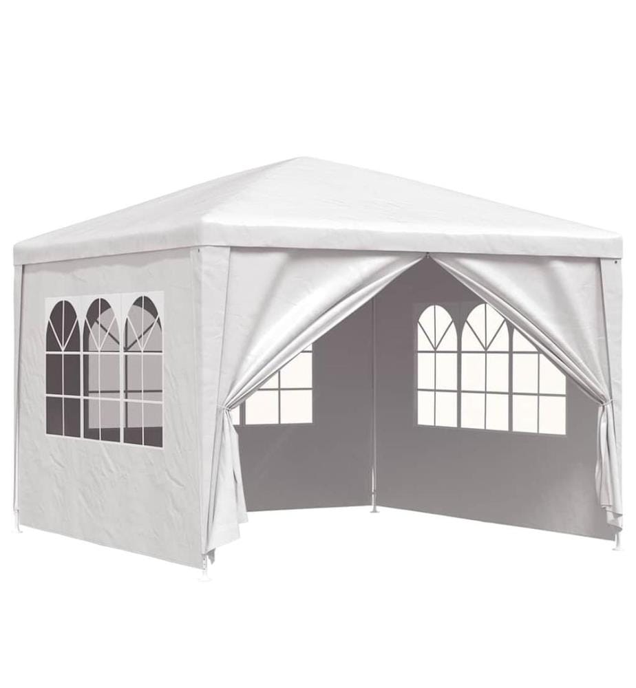 Tente de réception 3 x 3 m Blanc