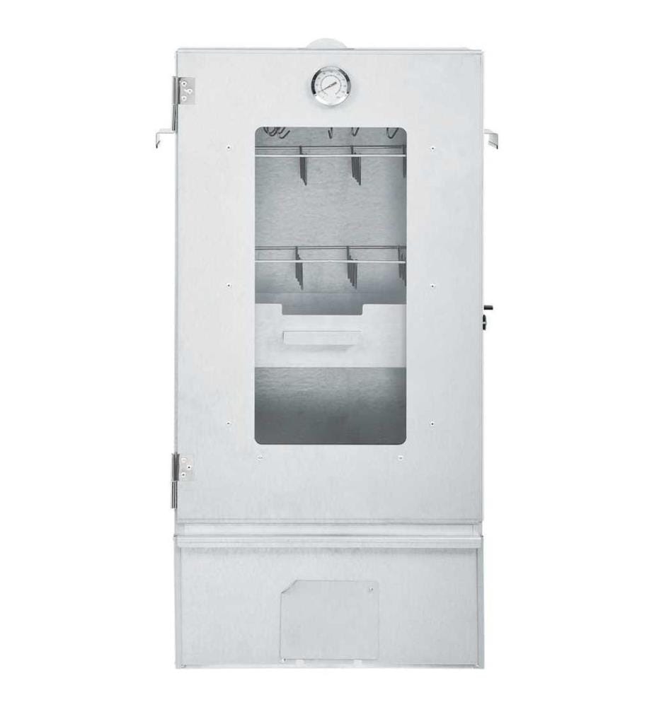 Fumoir de four à BBQ avec 1 kg de copeaux de bois 44,5x29x83 cm