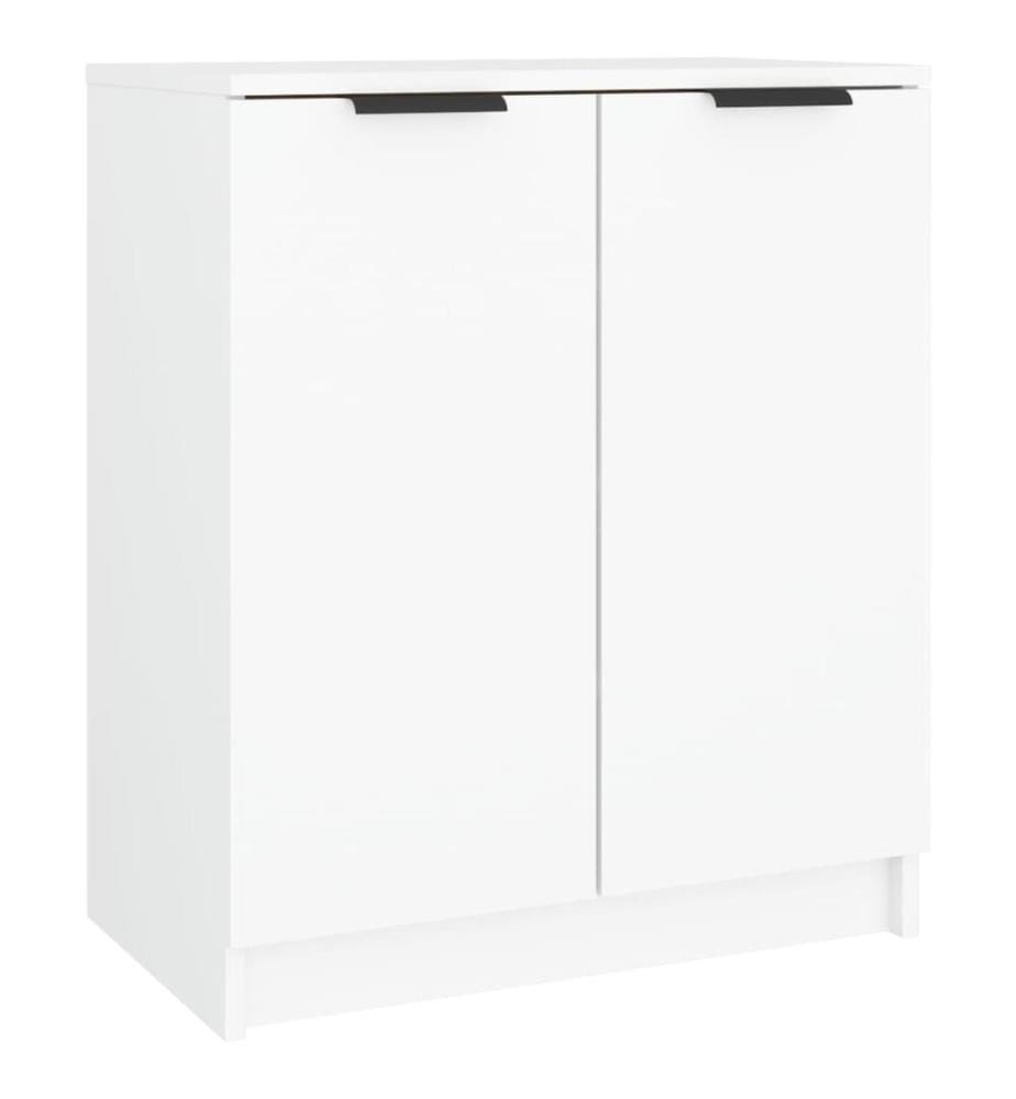 Schuhschrank Weiss 59x35x70 cm Holzwerkstoff