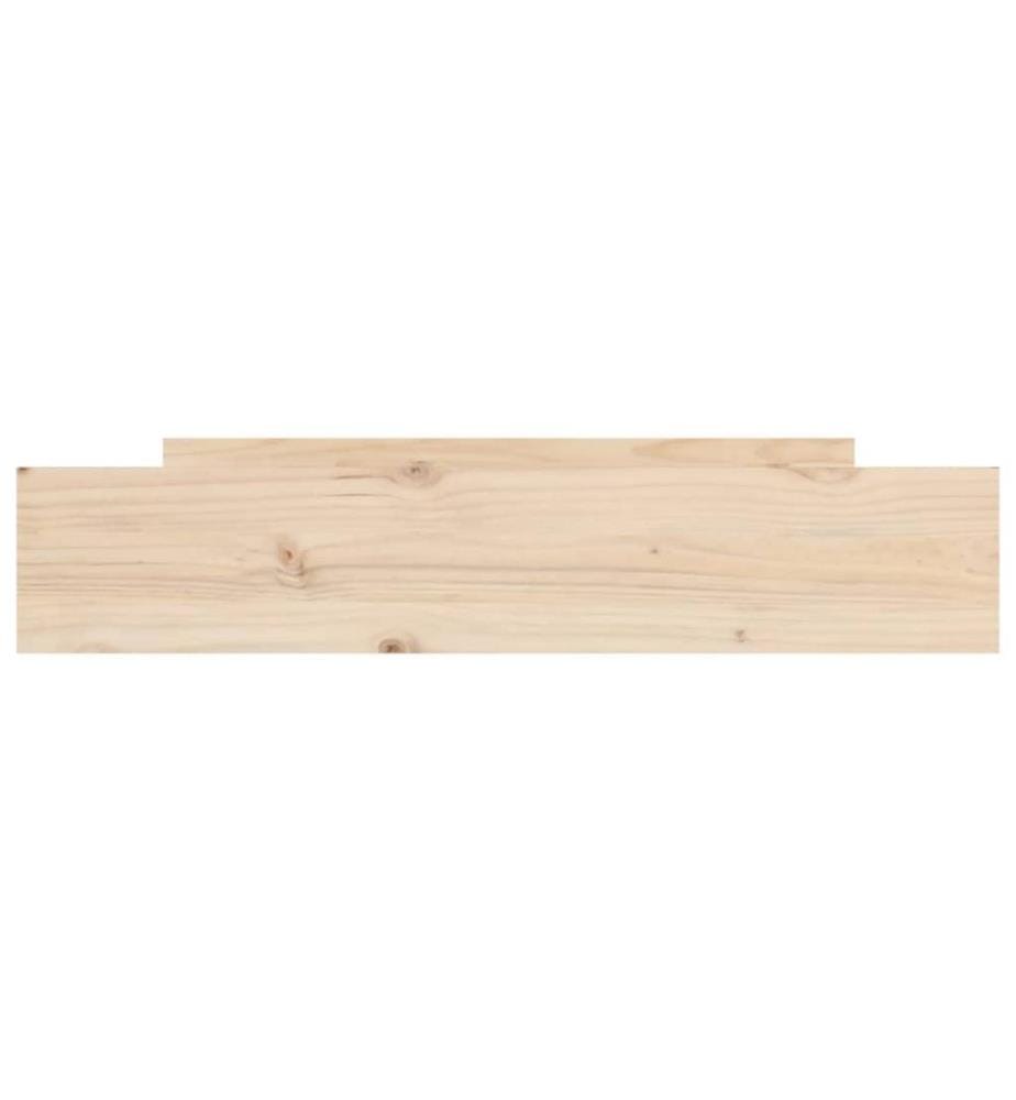 Tiroirs de lit 2 pcs bois de pin massif