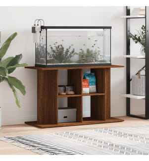 Aquariumständer Braun Eichen-Optik 100x40x60 cm Holzwerkstoff