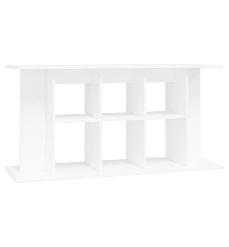 Aquariumständer Weiss 120x40x60 cm Holzwerkstoff