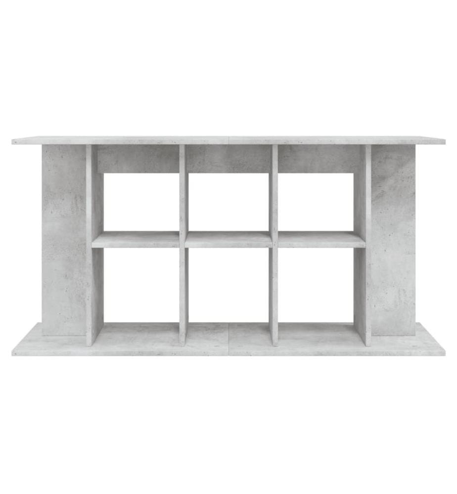 Aquariumständer Betongrau 120x40x60 cm Holzwerkstoff